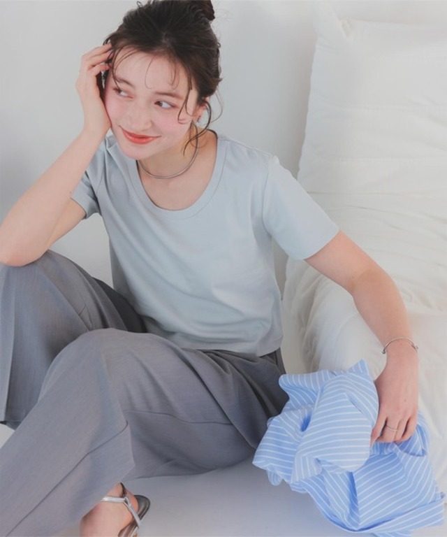 汗染み防止コンパクトTシャツ
