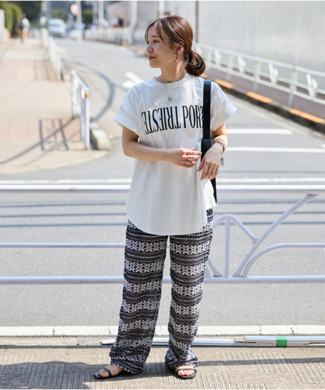 《追加2》ラウンドヘムピグメントTシャツ