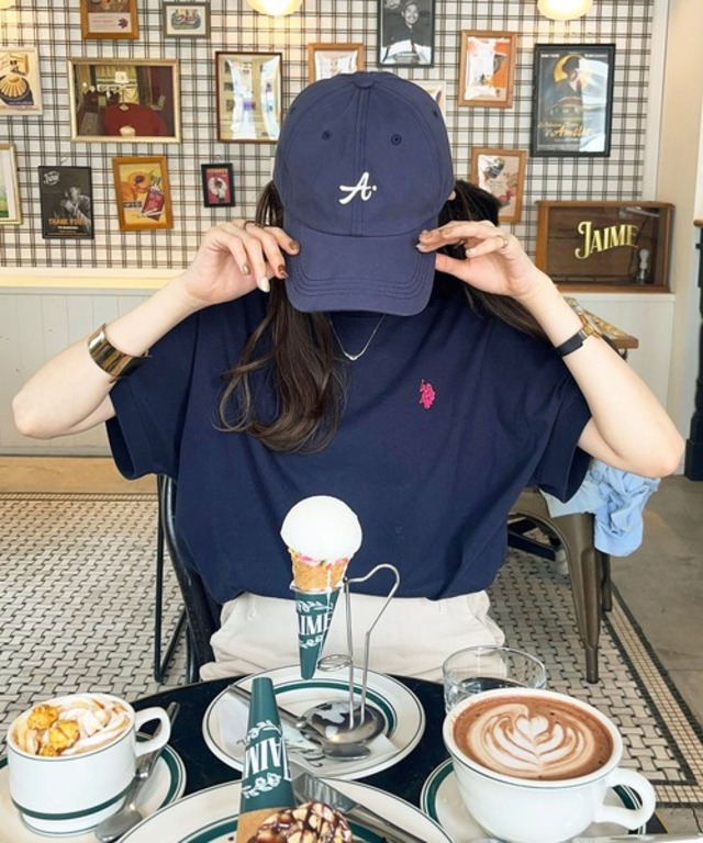 GeeRA別注【新色追加】U.S. POLO ASSN.別注 綿100％フレンチスリーブオーバーサイズ刺繍Ｔシャツ