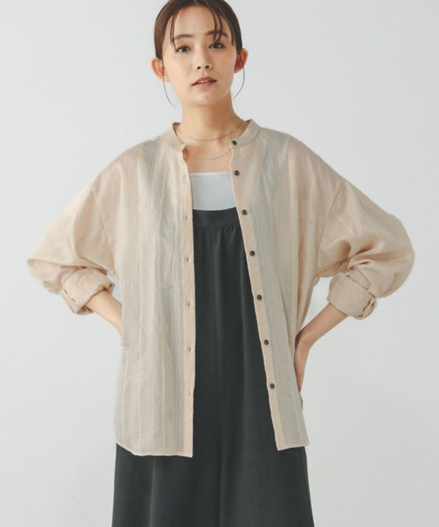 アソート柄シアーシャツ/288604
