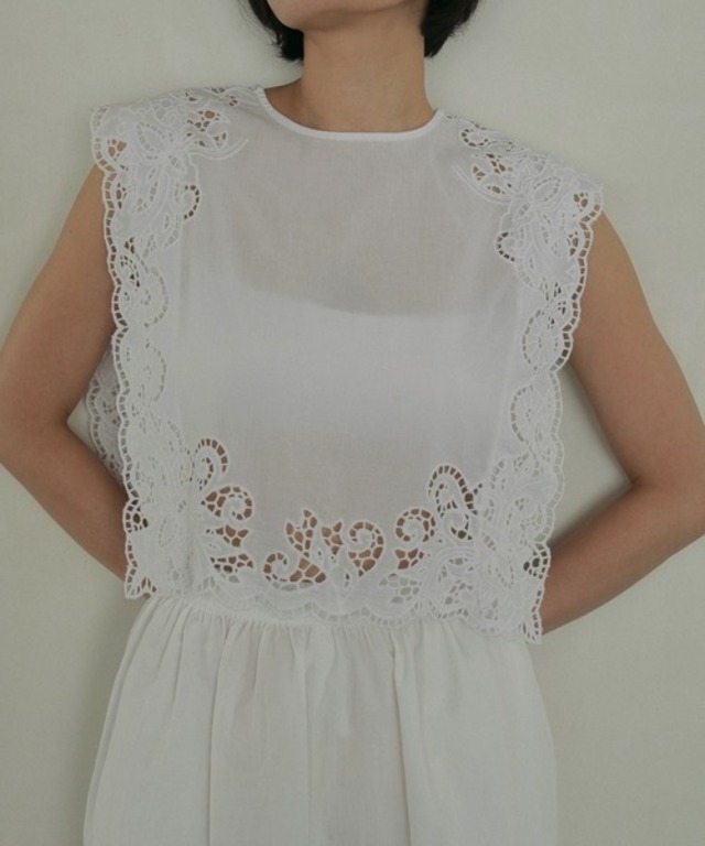 Cutwork Box Blouse