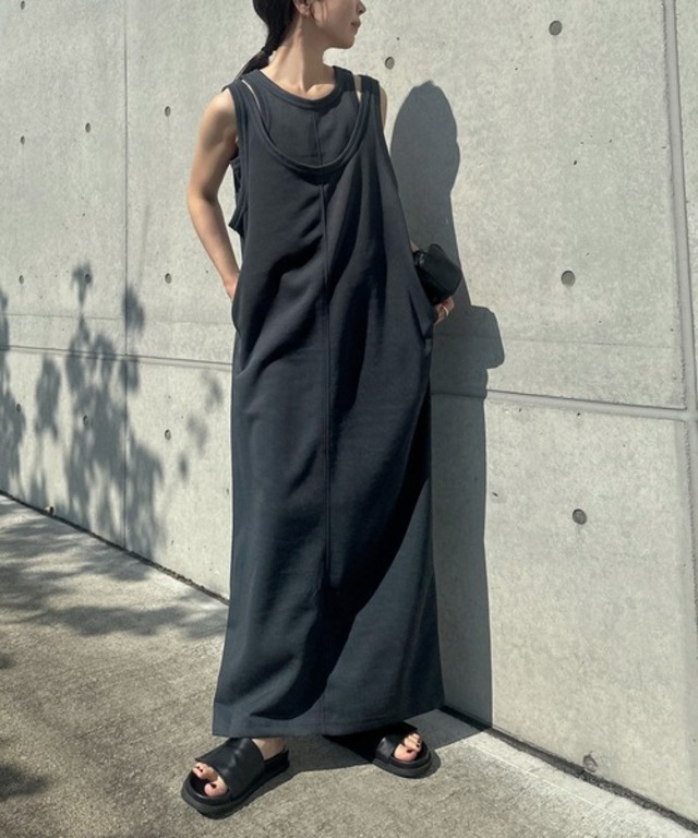 【サイズ展開あり】アメスリレイヤードワンピースセット