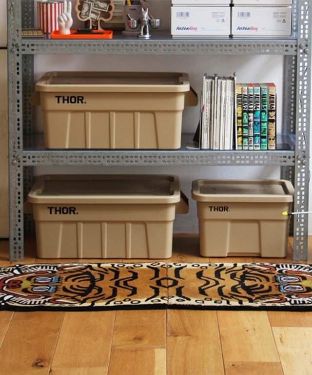 THOR LARGE TOTES DC ソー ラージトート ディーシー 53L 収納ボックス 蓋付き コンテナー