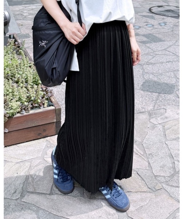 迷わず着れる！大人のロングプリーツスカート