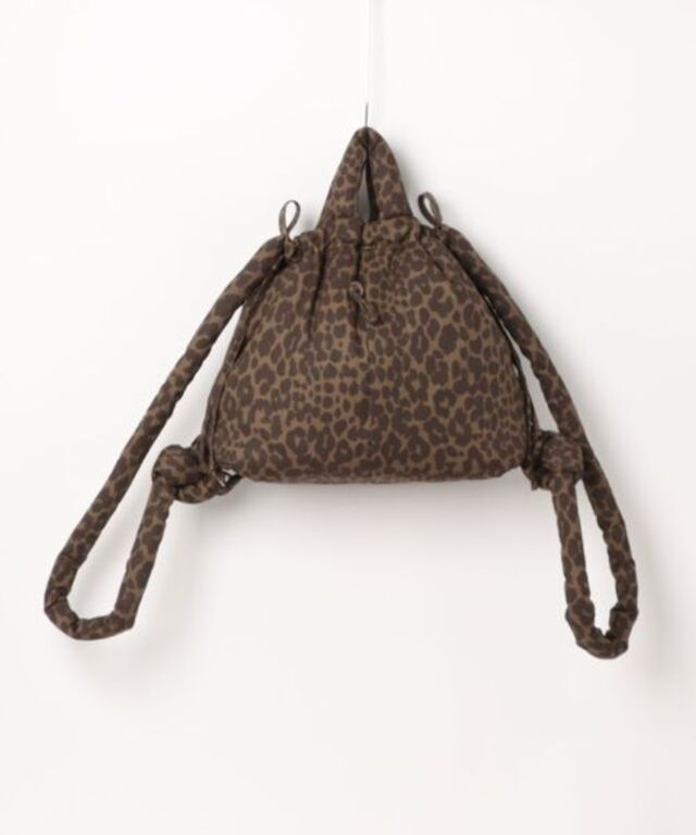 OLEND ONA SOFT BAG LEOPARD