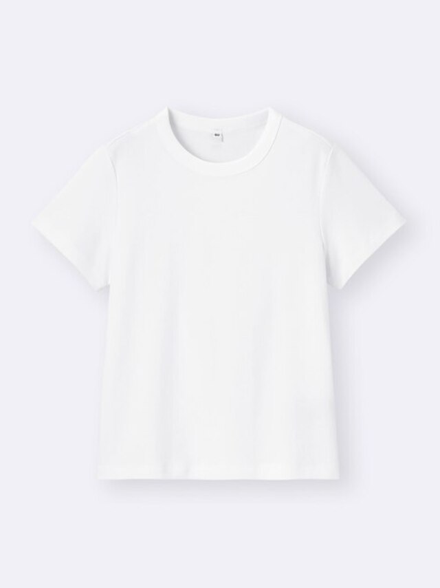 コットンスムースクルーネックT