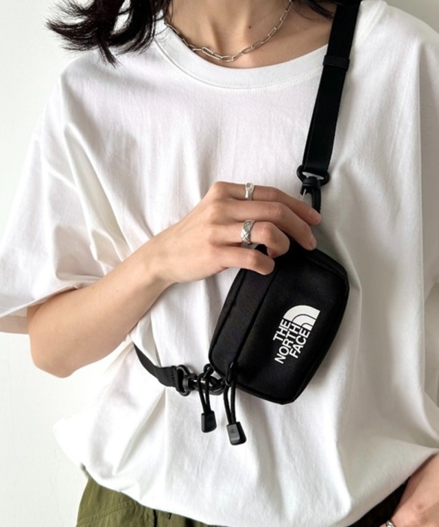 国内未発売 THE NORTH FACE(ザ・ノースフェイス)/ロゴプリント ミニクロス ウォレット ミニバッグ/WL CROSS WALLET