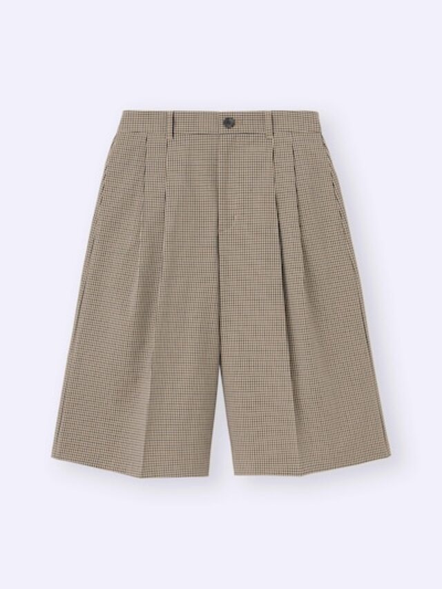 バミューダチェックショートパンツ