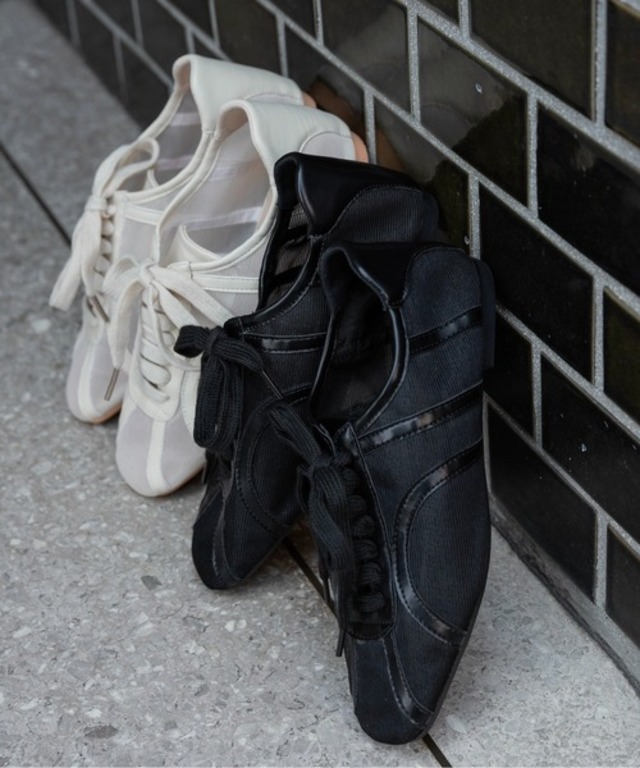 mesh line accent sneaker / メッシュラインアクセントスニーカー