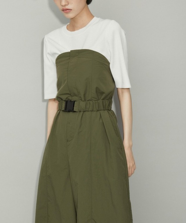 【ZOZO限定・多サイズ】2WAY ベルト付ベアサロペット≪Made by ZOZO≫