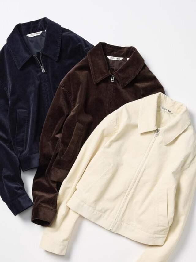 コーデュロイショートジャケット