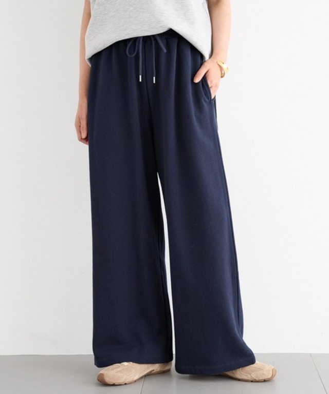 裏毛ワイドドロストパンツ＜セットアップ対応＞