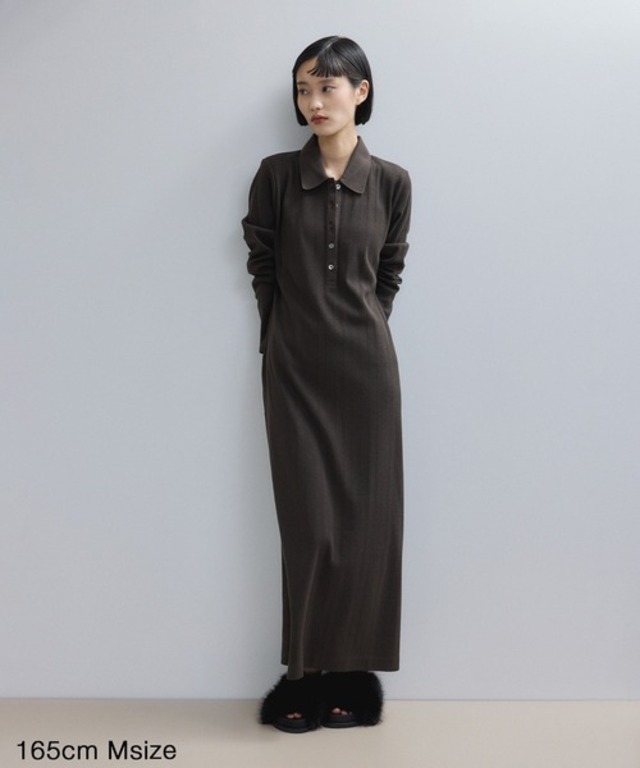 【WEB限定】・【定番人気】ポロシャツワンピース