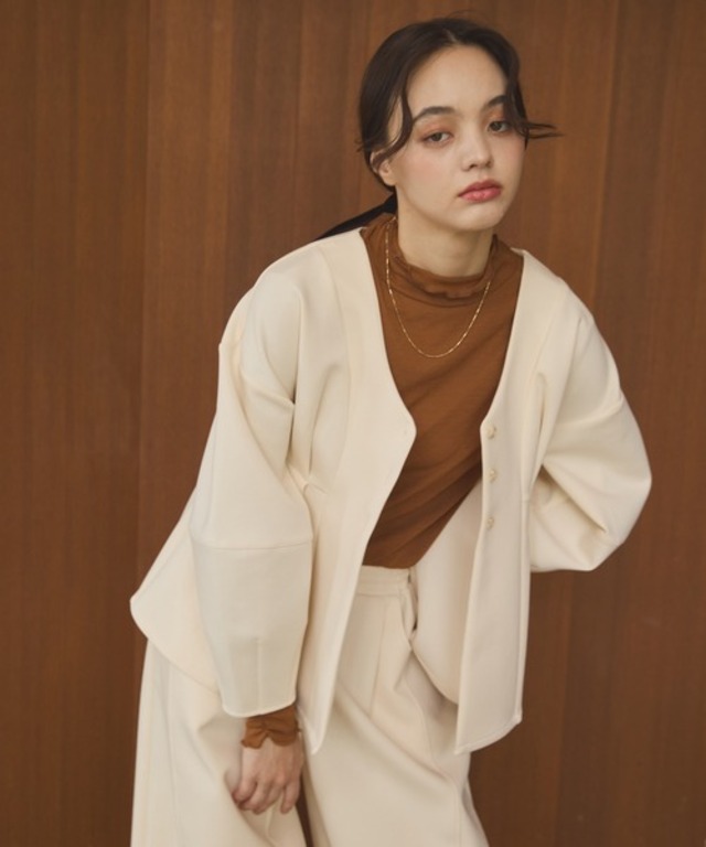 OLUN Sheer mellow inner tops / シアーメロウインナートップス