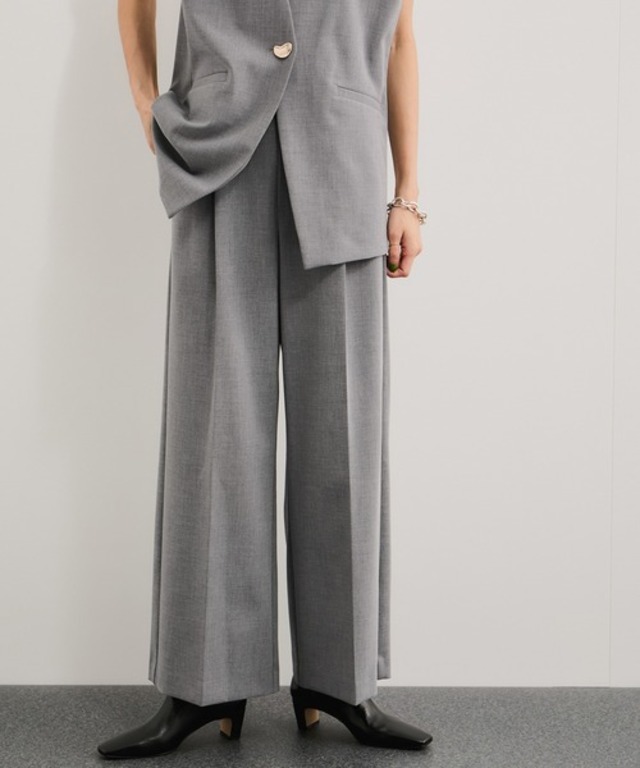 【セットアップ対応】オーバル釦ベスト