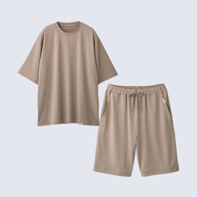 スリープ プルオーバー（半袖）＆ショートパンツ ユニセックス