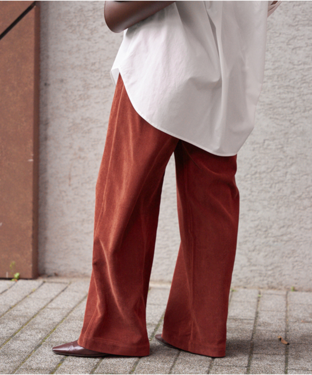 《追加》コーデュロイワイドパンツ