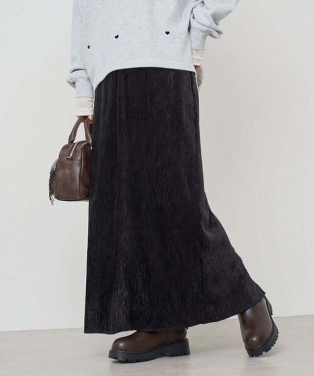 楊柳ベロアナロースカート