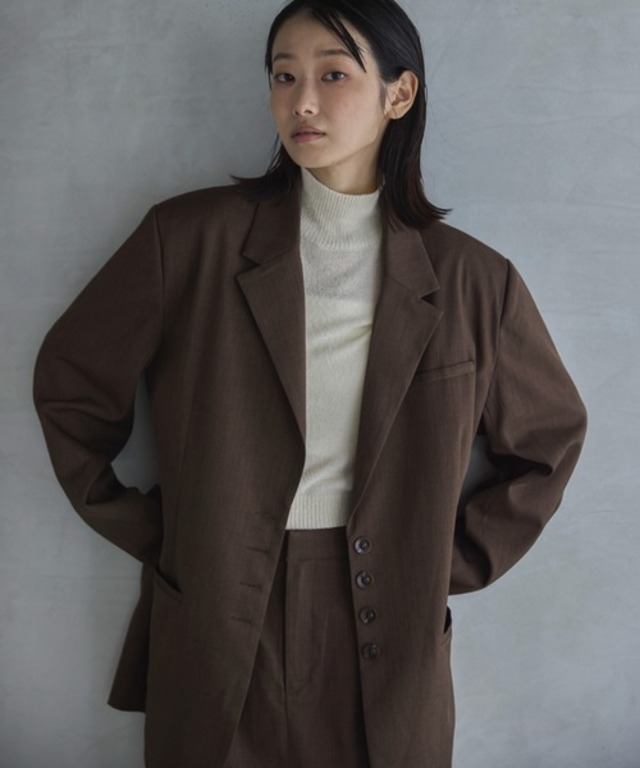 【セットアップ可】テーラードオーバージャケット
