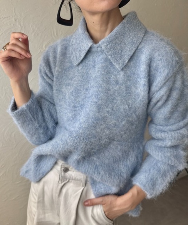 衿取り外しポロニット