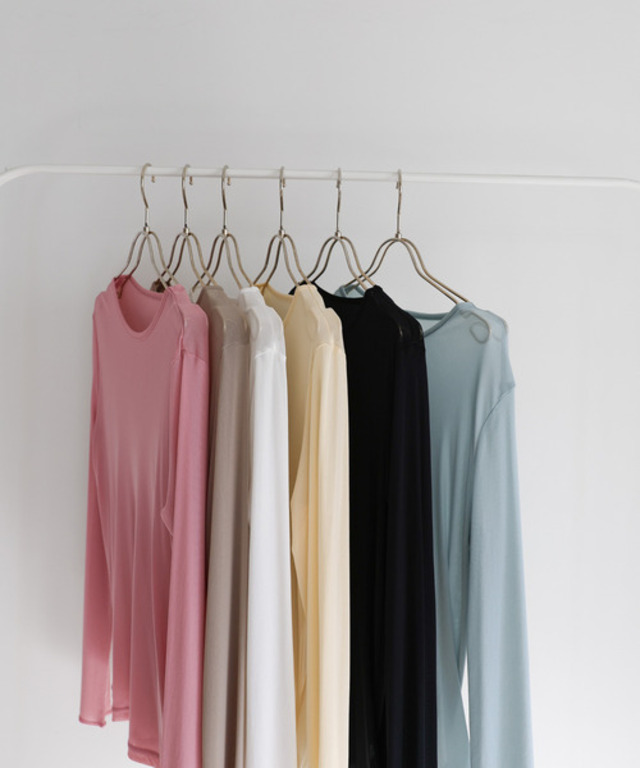 【6色展開】クルーネックシアープルオーバー