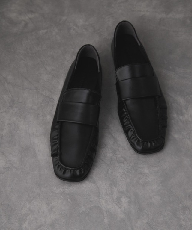 ソフトギャザーローファー/撥水・晴雨兼用