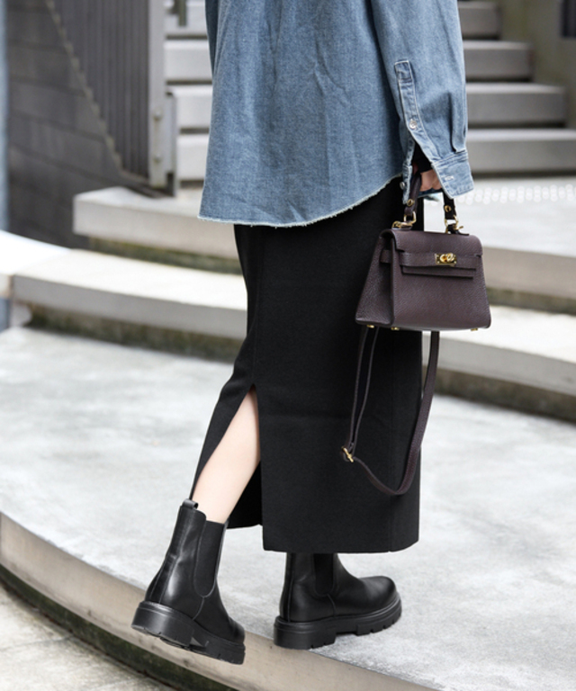 ≪追加≫総針タイトスカート