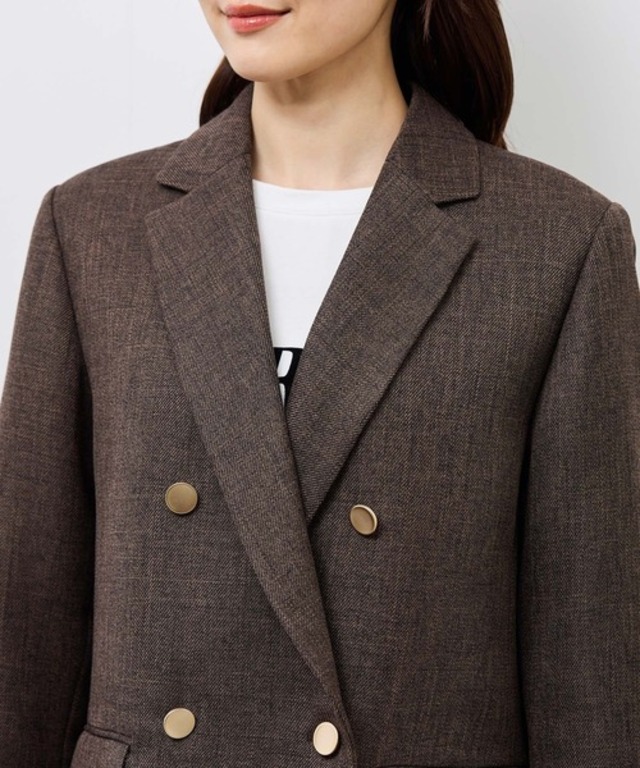 スリートーンツイードジャケット/セットアップ対応