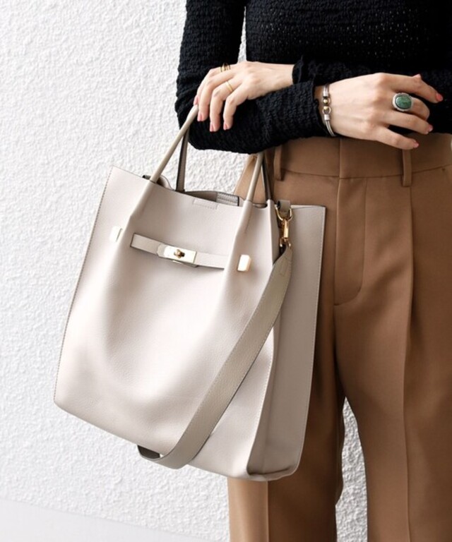 A4 メタル フィッティング トート バッグ