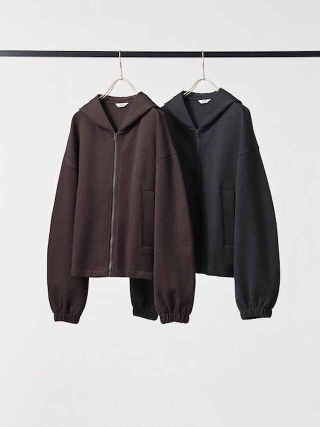 スウェットフルジップパーカ