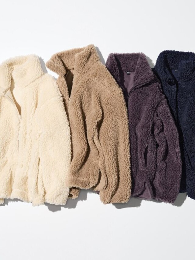 フリースジップアップジャケット