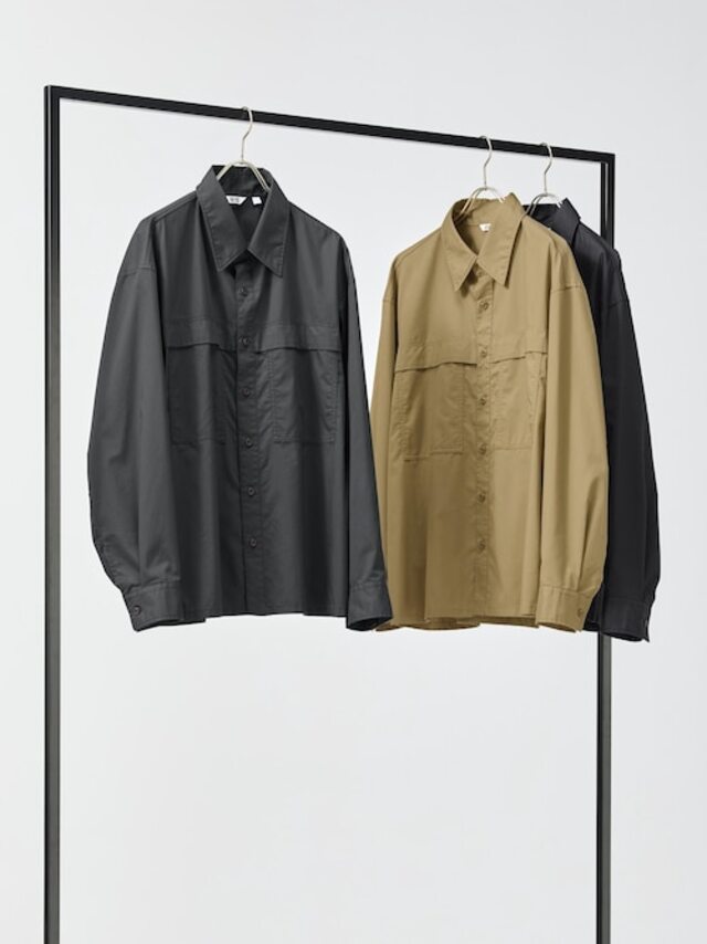 ユーティリティオーバーサイズシャツ