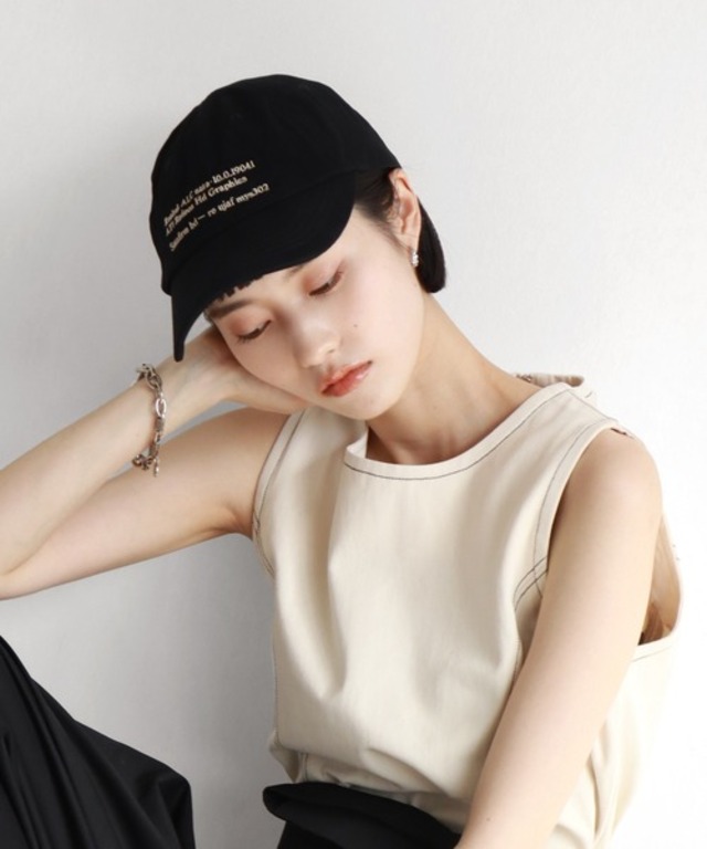 【NOGLE/ノグル】刺繍ロゴキャップ