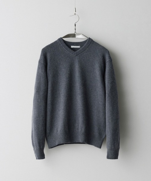 FOX BLEND STANDARD KNIT(V-NECK / CREW-NECK)
