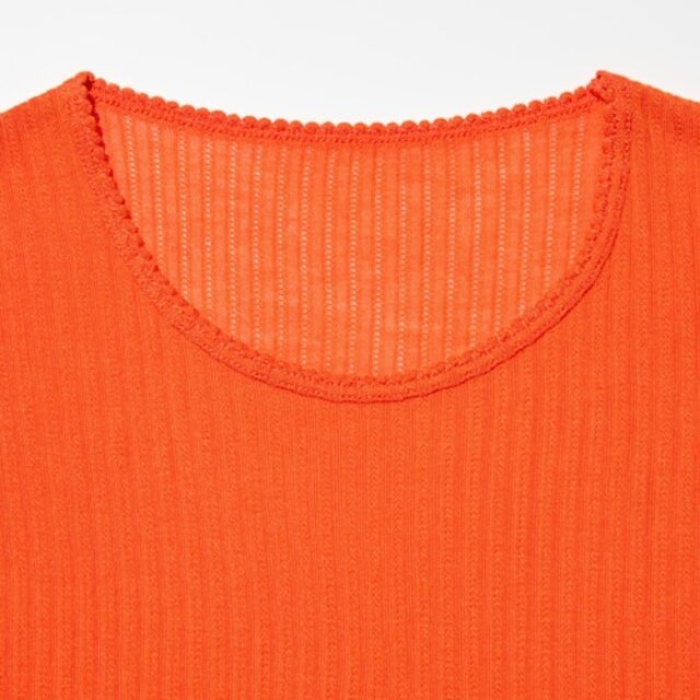 ヒートテックカシミヤブレンドポインテールT