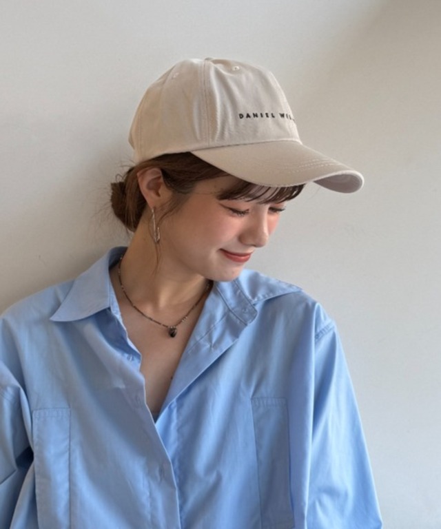 ダニエルウェリントン ロゴ刺繍 ベースボールキャップ