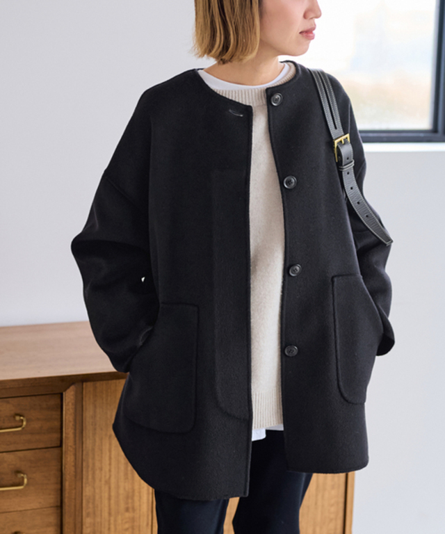 ≪WEB限定追加≫ハミルトンリバークルーネックコート