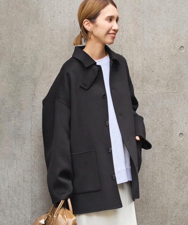 ハミルトンバルカラーミドルコート