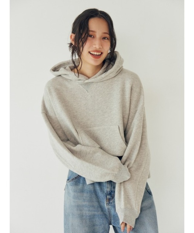 【WEB限定】スリットワイドパーカー