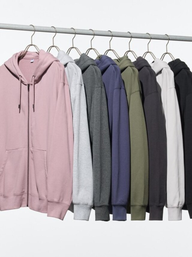 スウェットフルジップパーカ