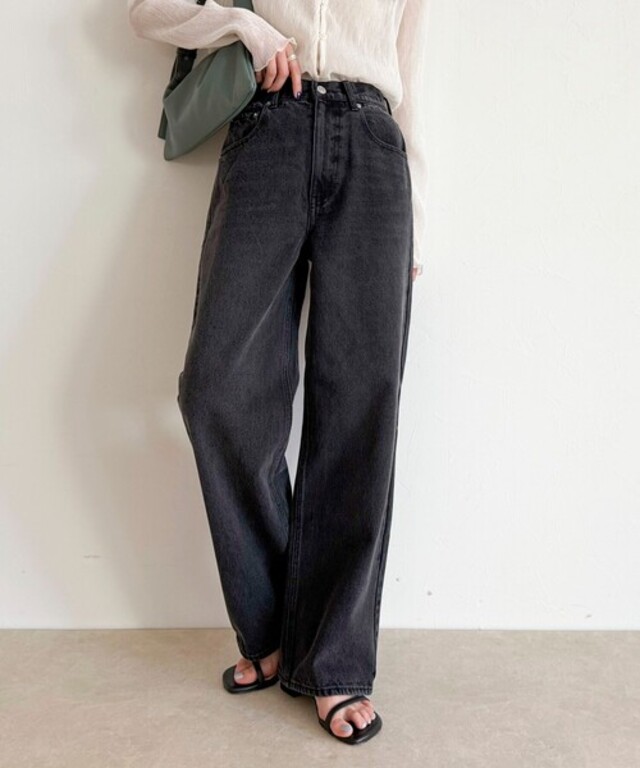 【@sora_522m企画】ベーシックストレートデニム