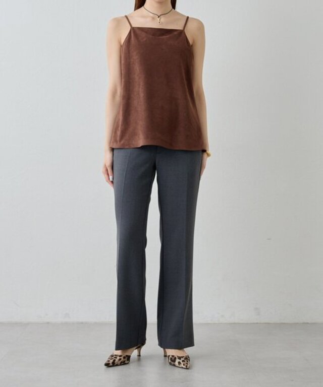 ストレッチオックスセミフレアパンツ