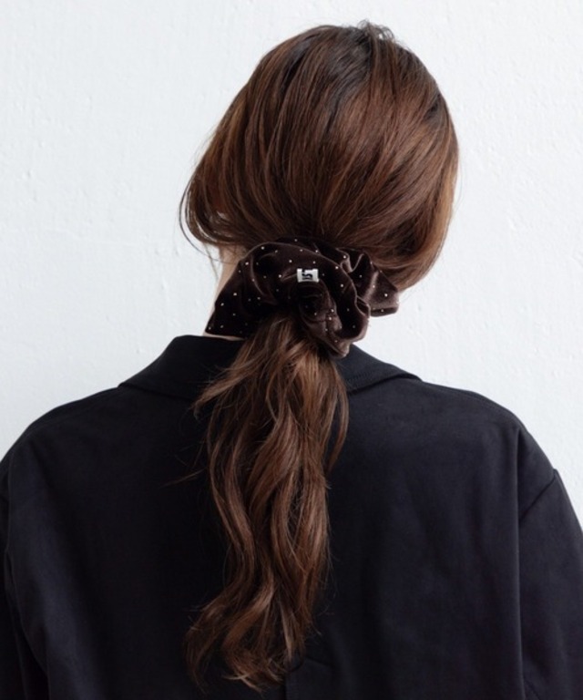 【新色追加/4色展開/fiw.】スタッズシュシュ