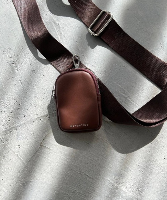 Me% 【サイズ調節可能】ポーチ付きモバイルストラップ　972390