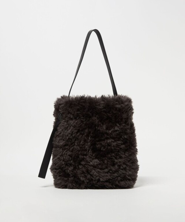 フェイクボア ワンショルダーバッグ