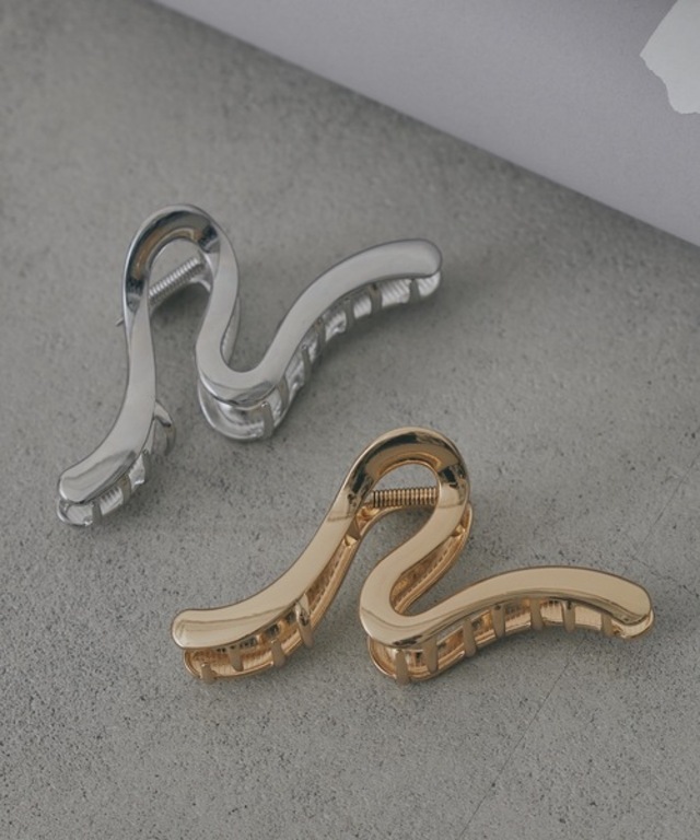 【Select】ウェーブモチーフヘアクリップ