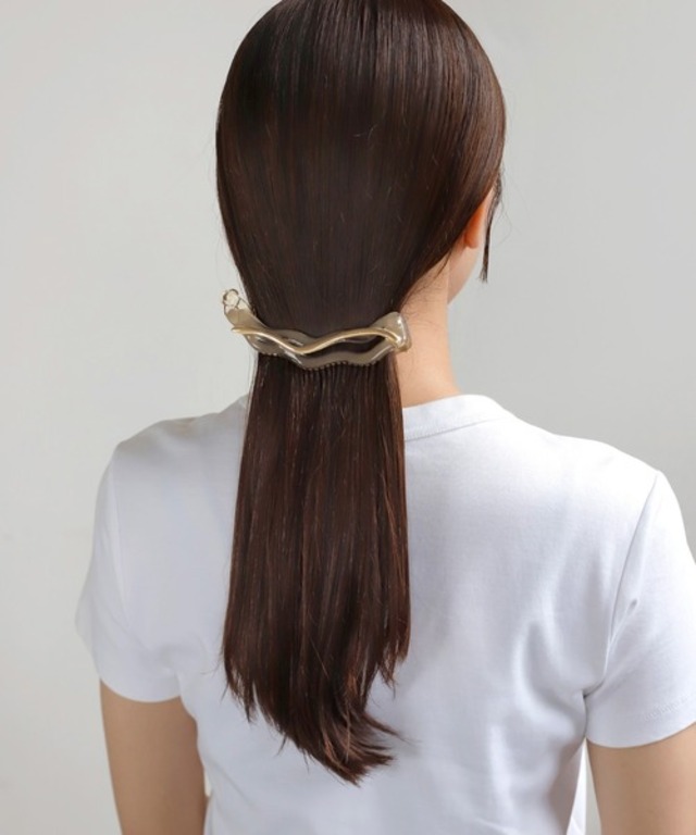 メタルポイントクリアバナナクリップ