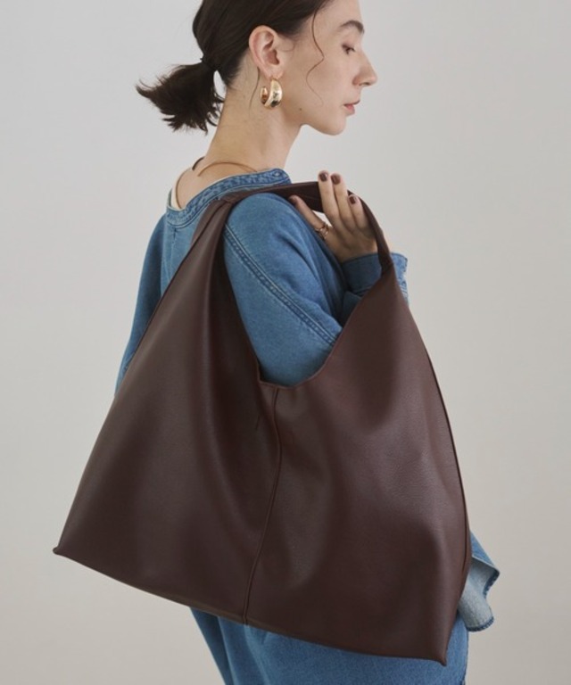 フェイクレザー トート バッグ