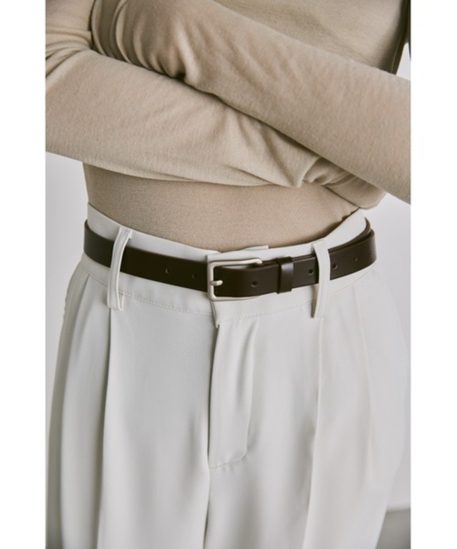 カウレザーベルト / 牛革 / スクエアベルト