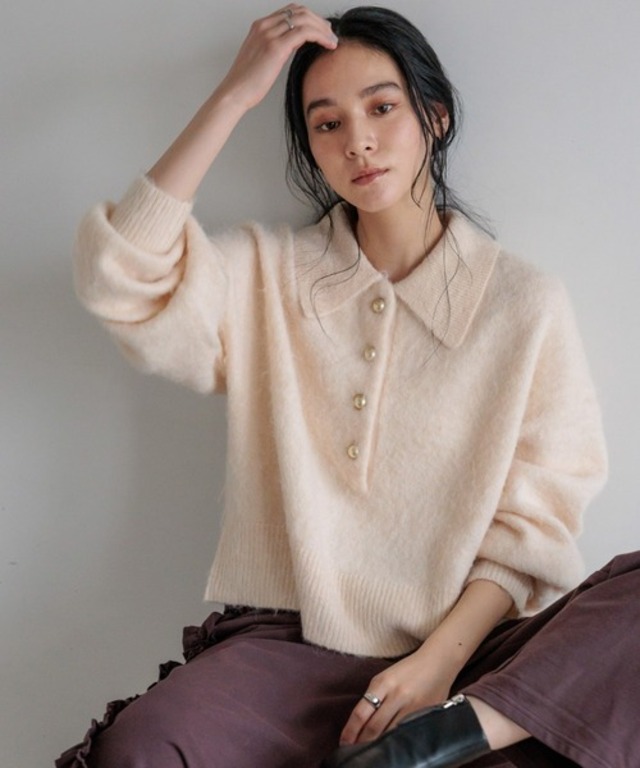 ポロニットプルオーバーＬＳ　596335